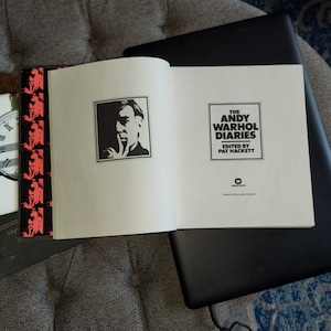 First Edition-First Print Books, The Andy Warhol Diaries, 1989