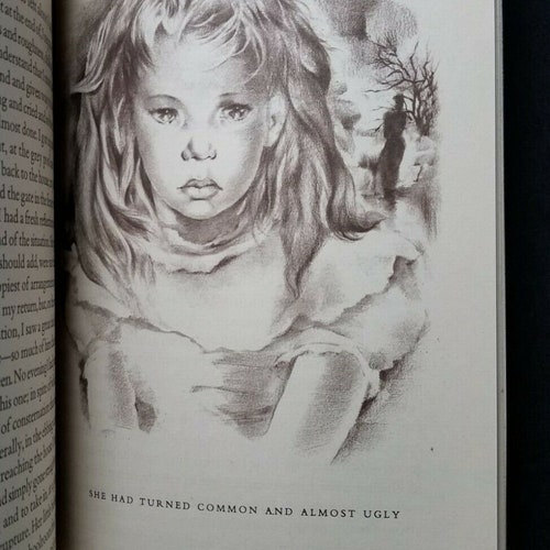 Antique books, The Turn of the Screw, Henry James, Illustrated by Mariette Lydis, Published by Heritage Press. shops NY, (1949) vintage books