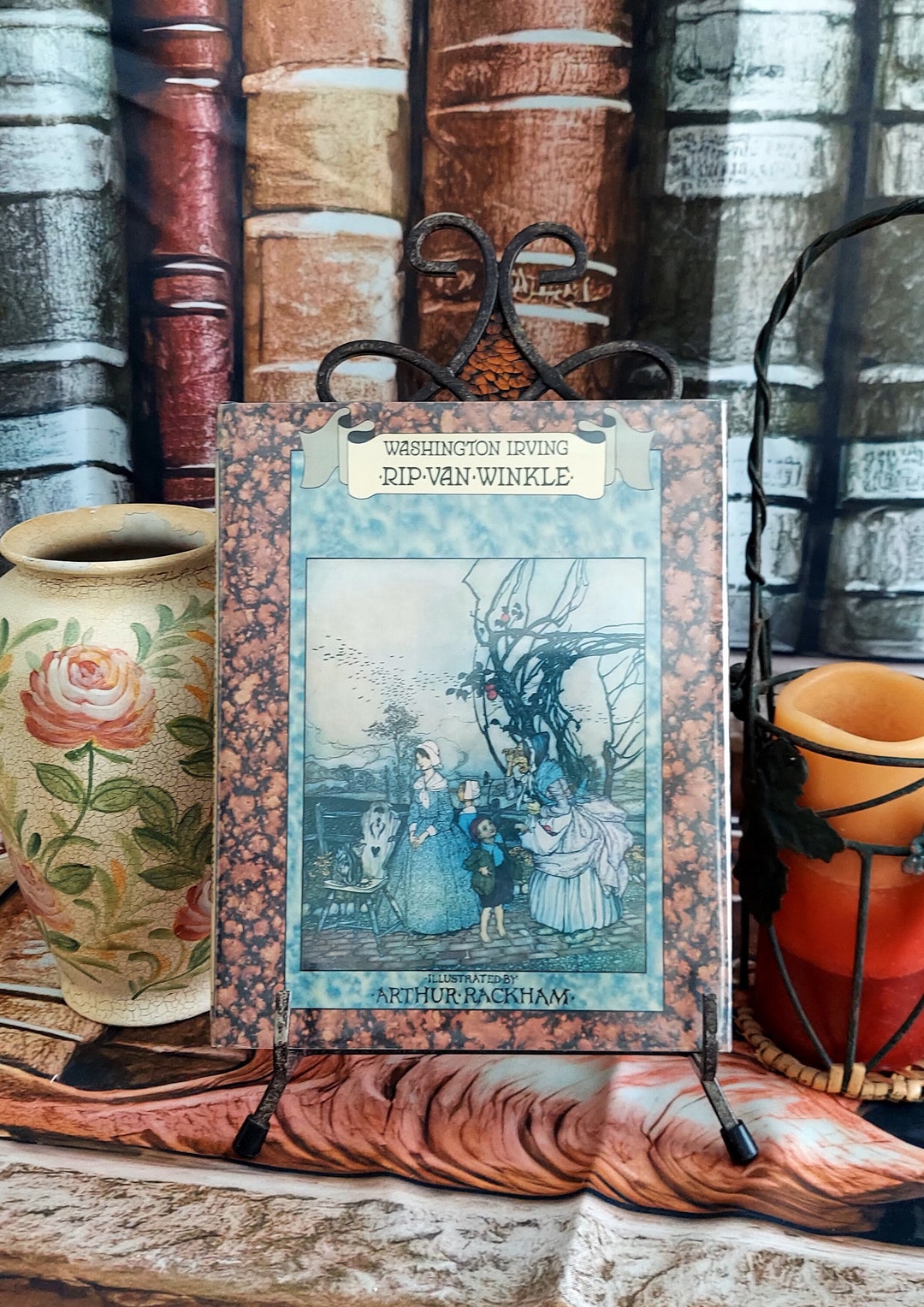 Rip Van Winkle by Washington Irving, Illustrated, First Edition