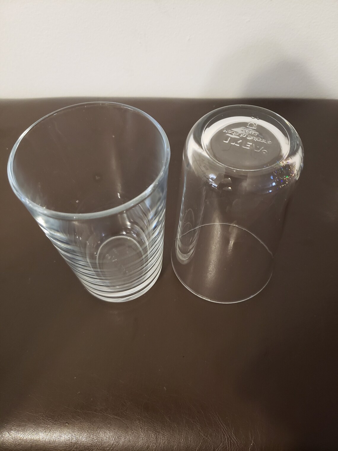 IKEA 2141 Glass Tumblers Clear 10 Oz. Drinking Glasses Made In Etsy