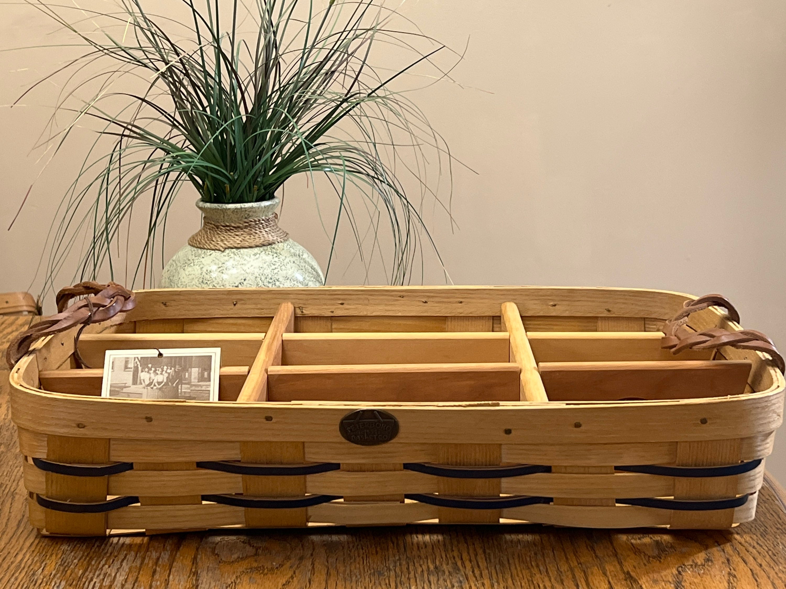 Peterboro Spoon Basket with Dividers 