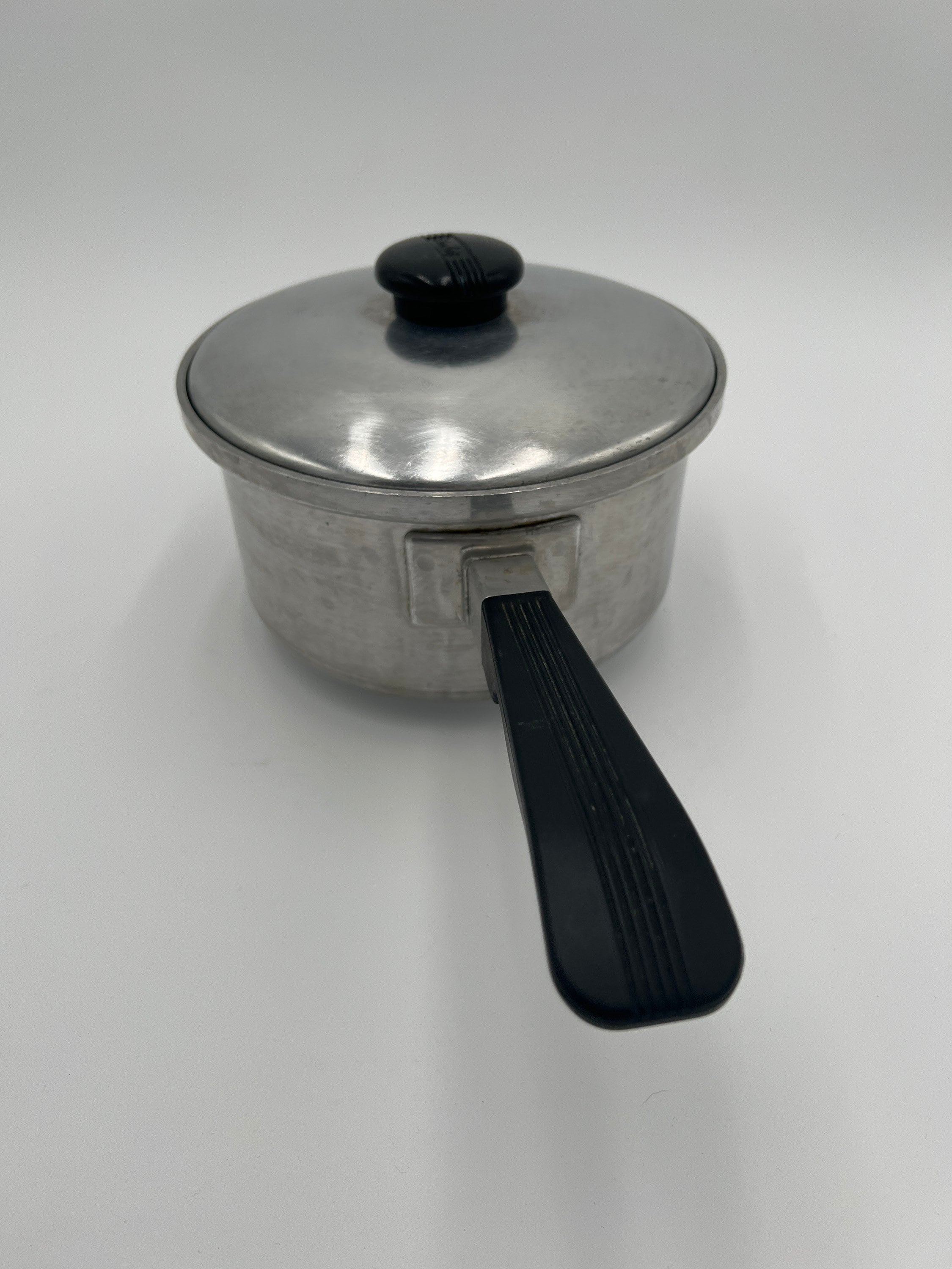 Vintage WEST BEND Aluminum Double Boiler Pot Pan 1 1/2 Qt