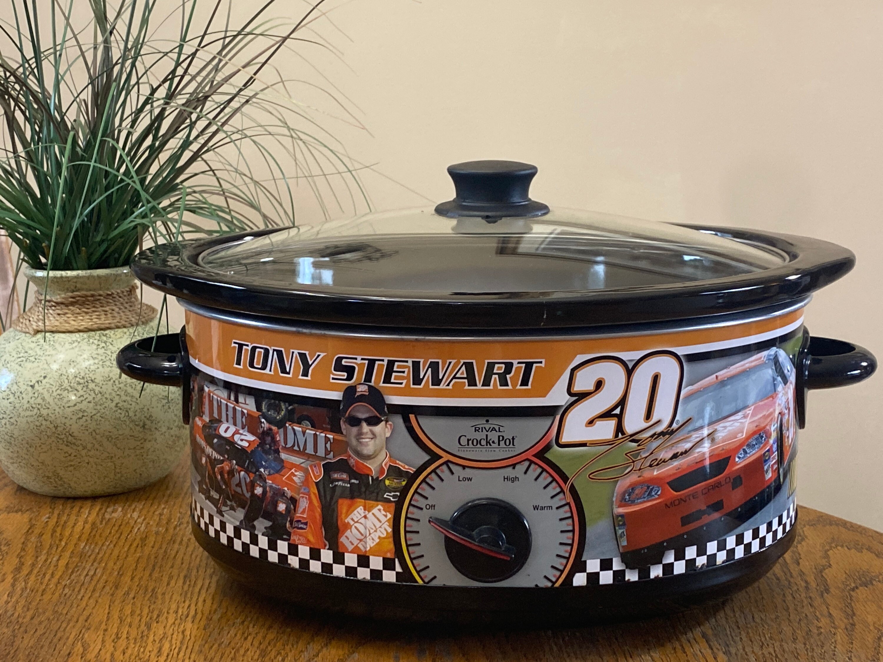 NASCAR 6 qt. Crock-Pot Slow Cooker with Travel Bag 