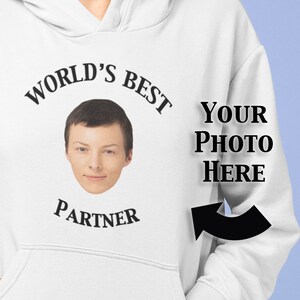 Custom World&#39;s Best Partner Hoodie