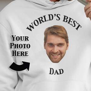 Custom World&#39;s Best Dad Hoodie