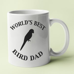 La mejor taza de papá pájaro del mundo