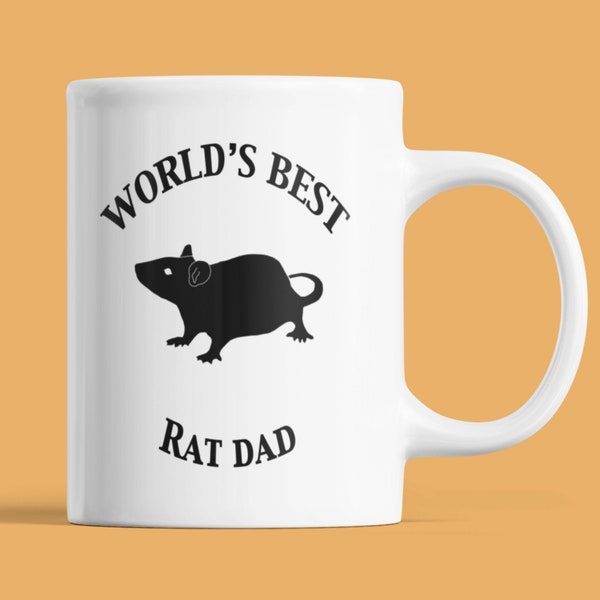 World's Best Rat Dad Mug