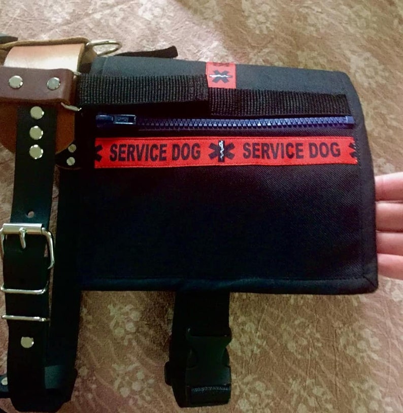 Dog Backpack removable saddlebags Etsy