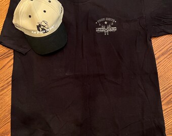 Crew only Toby Keith tshirt and hat Locked and Loaded tour X-Large Like new excellent condition