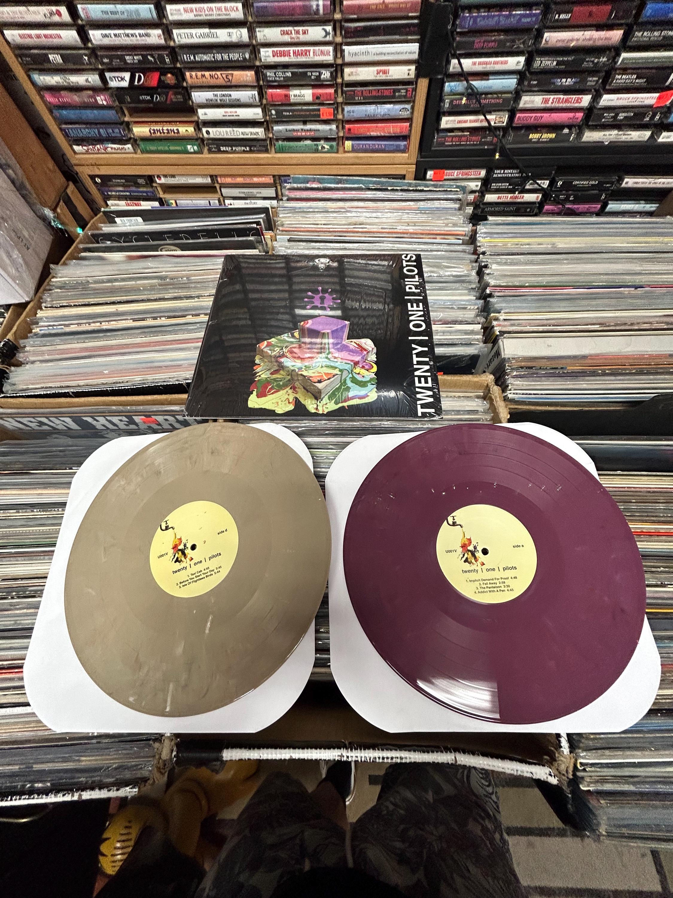 Rare Twenty One Pilots Debut and Regional Color Vinyl Records