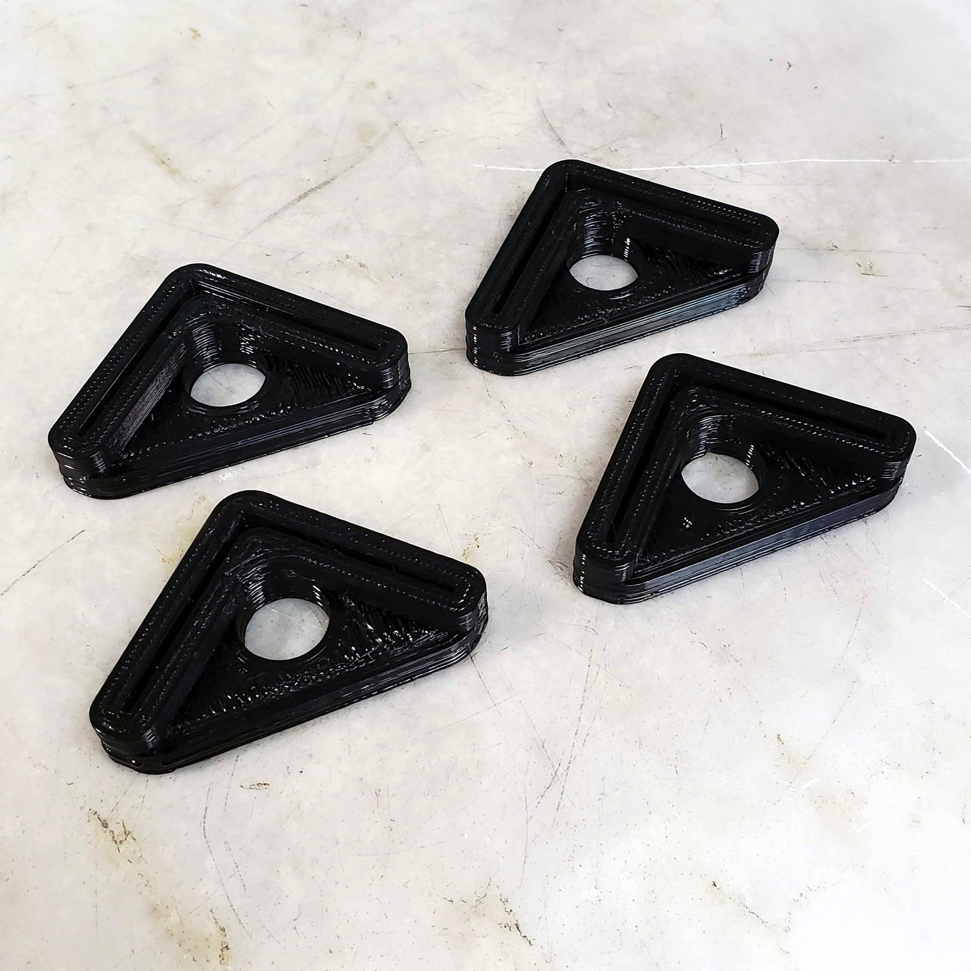 Steel Shelving Rubber Feet / Bumpers Vertical Beam Caps SET Etsy