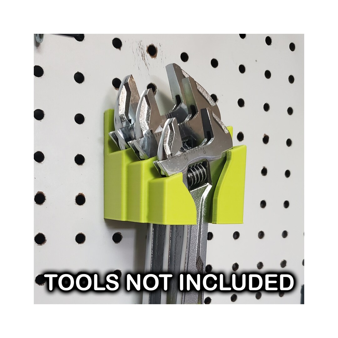 Wrench Rack Support Adjustable Wrench Rack, Link, Pegboard, or Wall Mount - Etsy