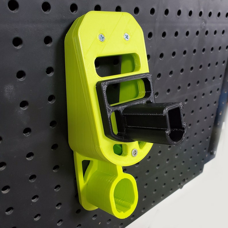Ryobi ONE tool and battery holder pegboard mount Etsy