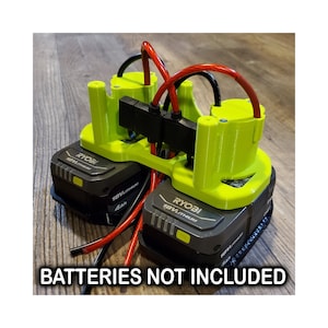 Ryobi ONE+ 18v dual battery power cap