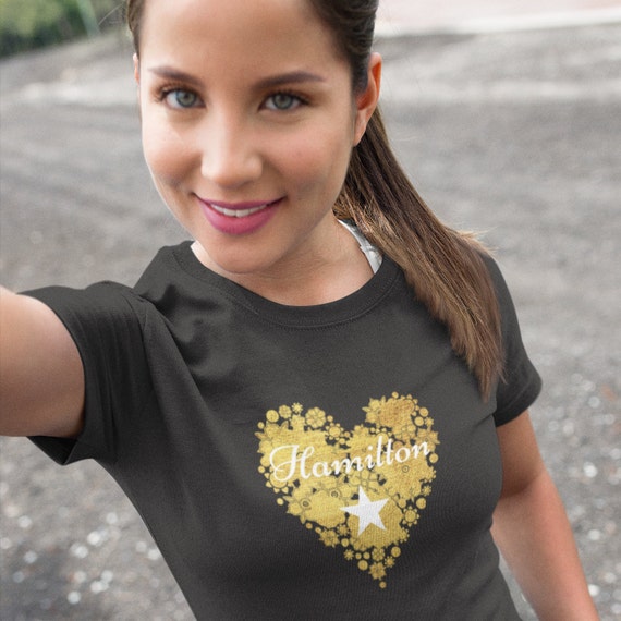 I Love Hamilton Tee Shirt | Premium Gift T-Shirt I Love Hamilton Tee Shirt | Premium Gift T-Shirt