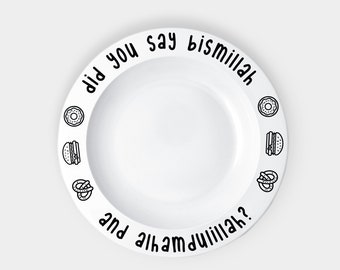 Bismillah Plate