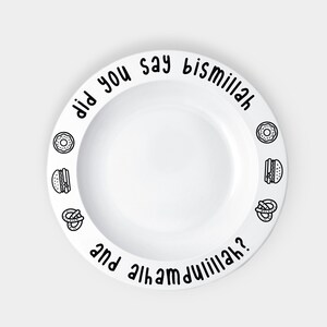 Bismillah Tableware Set with cutlery image 3