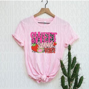 Summer Vibes PNG, Sweet Summer Vibes Digital Download, Summer PNG, Sublimation PNG, Sublimation Digital Download image 2