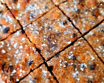 Bread Pudding Traybake: Old fashioned pudding cakes Holiday Sweets Gift