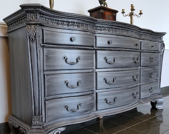 SOLD SOLD SOLD * Do Not Purchase * 12 Drawer Dresser - console vanity sideboard buffet credenza sofa table tallboy lowboy