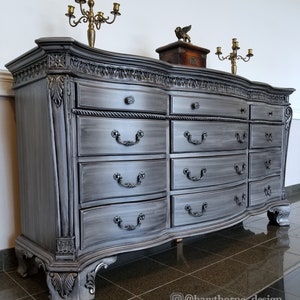 SOLD SOLD SOLD * Do Not Purchase * 12 Drawer Dresser - console vanity sideboard buffet credenza sofa table tallboy lowboy