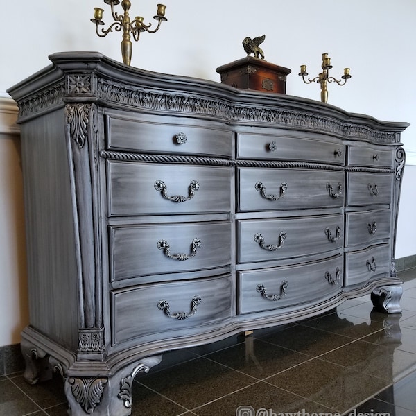 SOLD SOLD SOLD * Do Not Purchase * 12 Drawer Dresser - console vanity sideboard buffet credenza sofa table tallboy lowboy