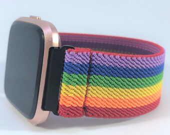 Fitbit Versa 2 Rainbow Band 2024 www.alhudapk