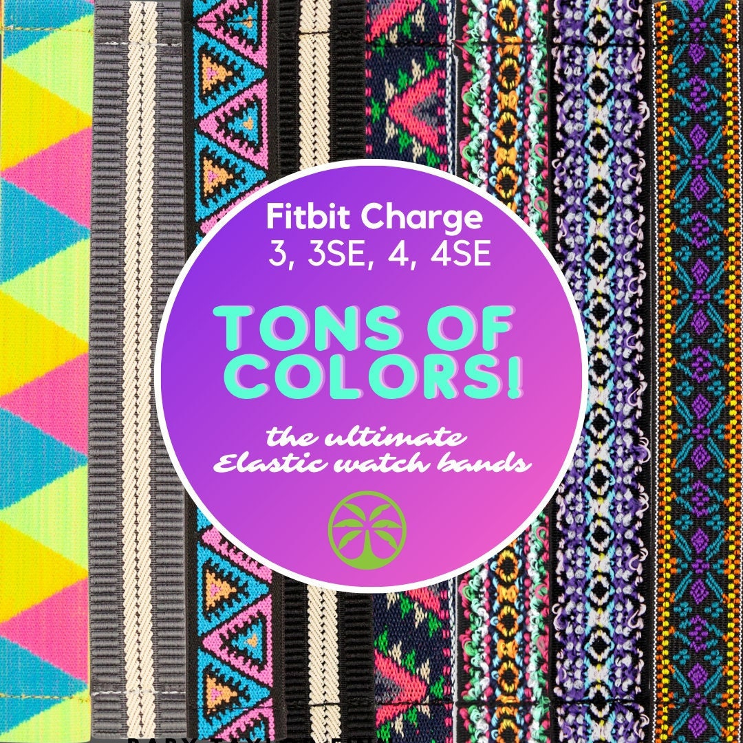 Bracelet De Rechange En Silicone Pour Fitbit Charge 4, Charge 3, Charge 3SE - Multicolore, Style Sport, Unisexe - Neuf Avec étiquettes