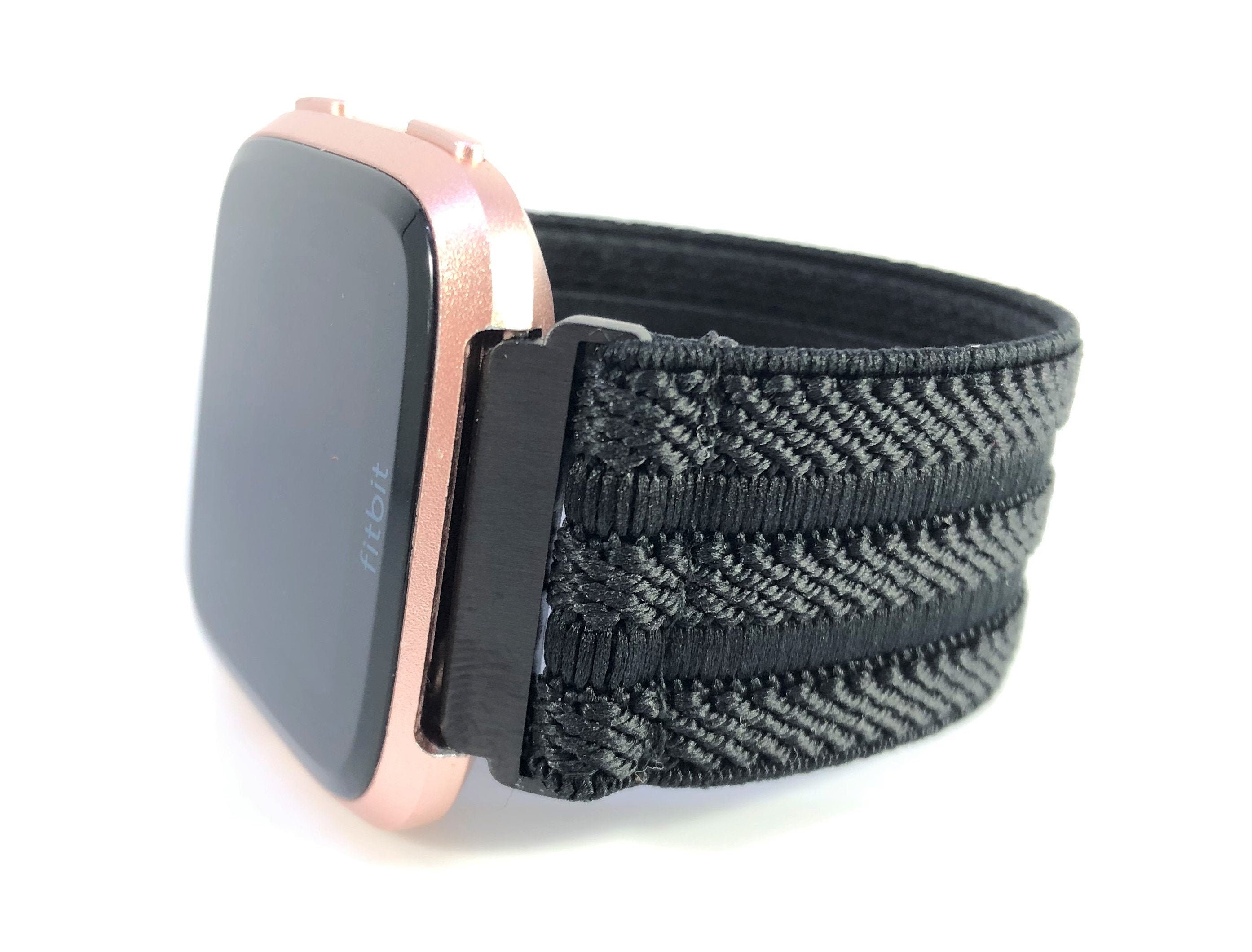 Designer Silicone Bands for Fitbit Versa and Versa 2 by WITHit - 2 Pac