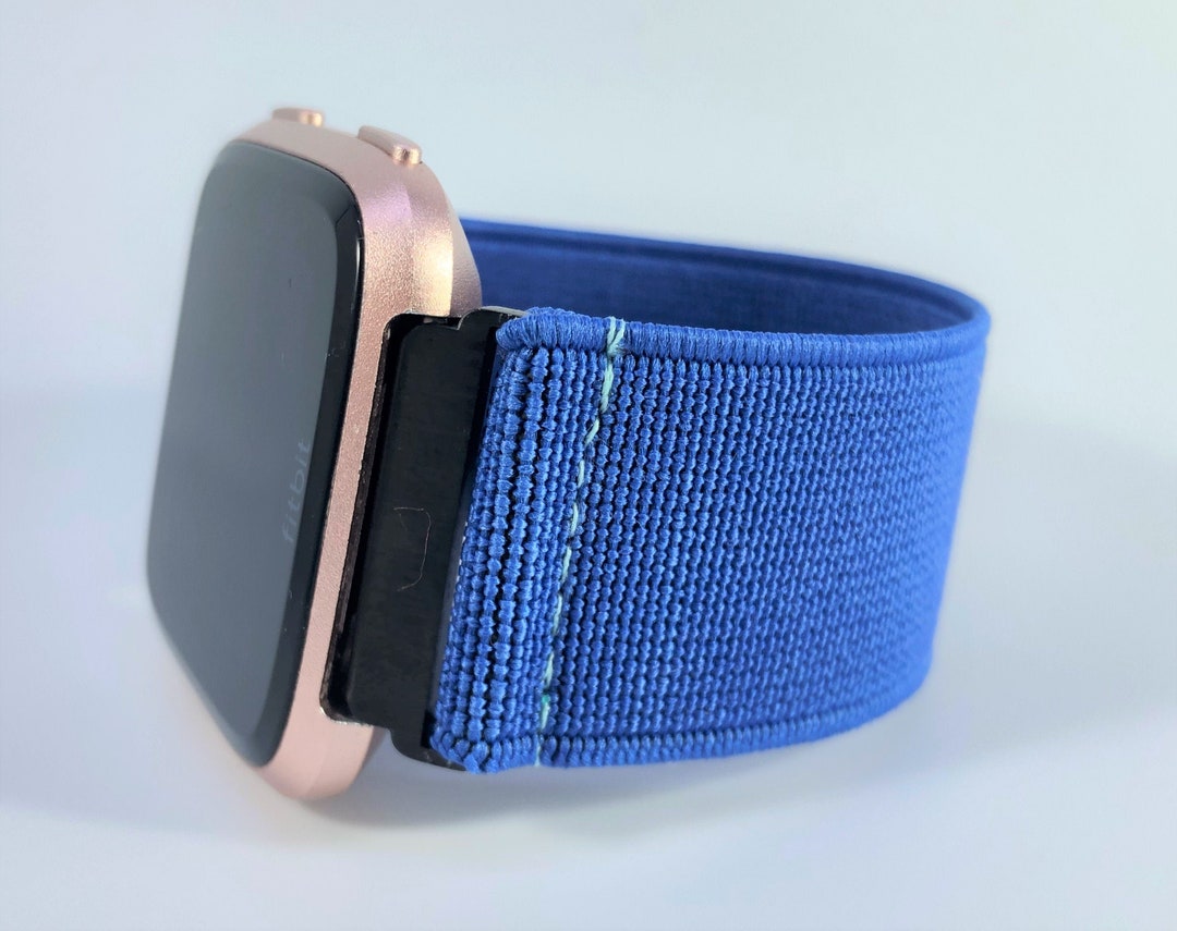 Elastic Fitbit Versa Watch Band Versa 1, 2 and Lite Solid Bright Royal