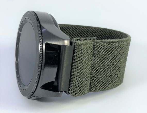 Elastic Samsung Galaxy 45mm Watch 3 Band Custom Fit Solid Etsy