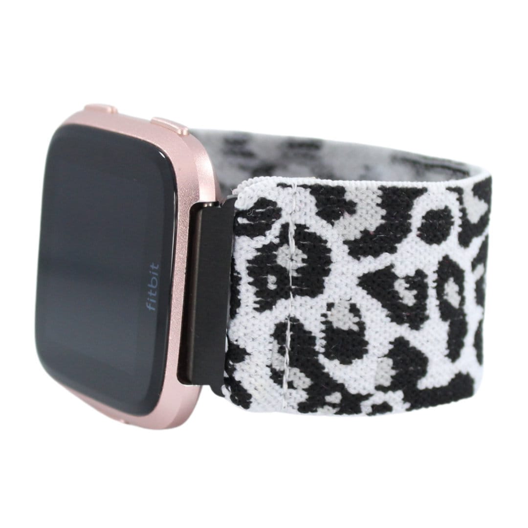 Correa - Correa de nailon para relojes Fitbit Versa/Versa 2 INF, Negro