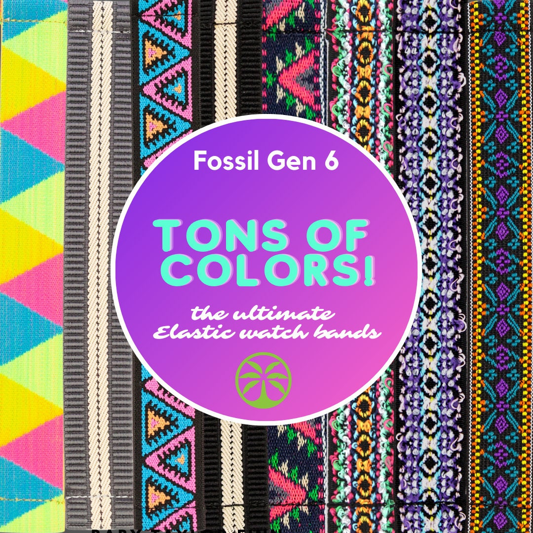 Elastic Watch Band for Fossil Gen 6 