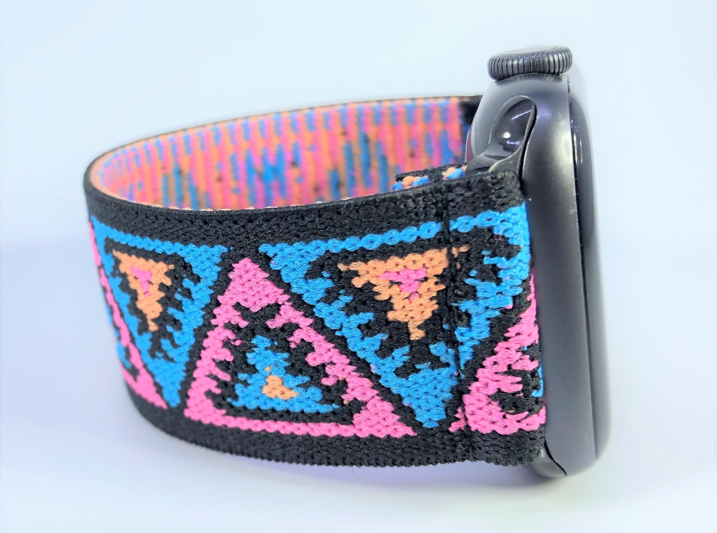 Elastic Watch Band for Apple Watch All Series models 1 8 Etsy