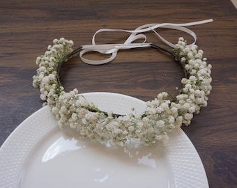 Dried White Flowers Natural Gypsophila Branches For Party - Temu