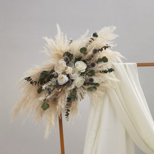 Boho Wedding Arch dried flower Artificial Flower decoration, wedding holiday anniversary flower decoration