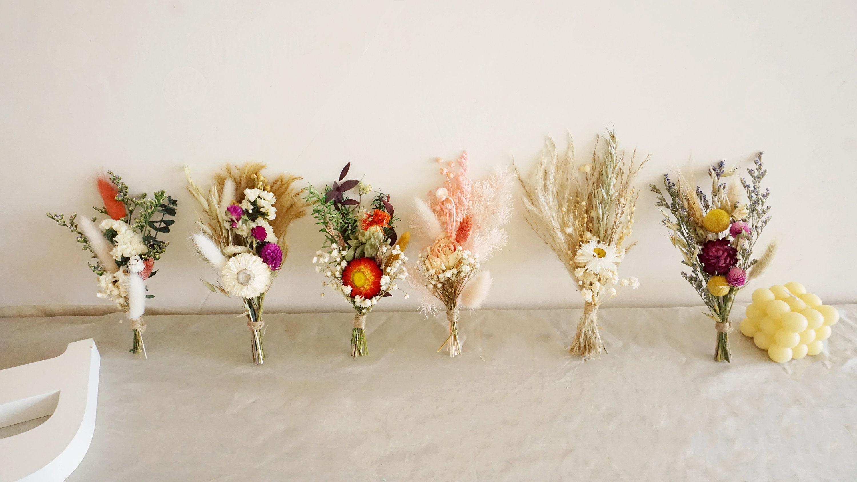 Real Dried Flower Bouquets/ Natural Dried Flowers/ Flower