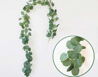 2m(6.5Ft) Greenery wedding Garland / Greenery table runner/Eucalyptus Garland / Wedding Garland / Greenery Garland / Wedding Backdrop