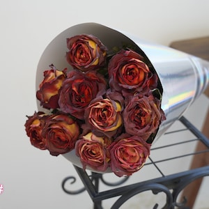 Dried Rose Bud, Mini Rose, Mixed With Multiple Colors of Dried Rose ...