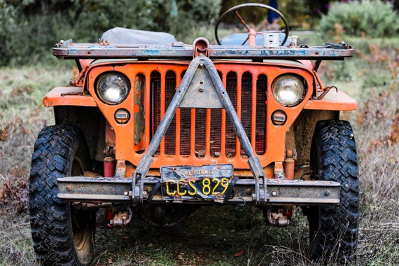 Army Jeep Art Picture Poster Photo Print 7CAR