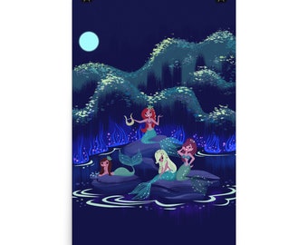 Peter Pan Mermaids Etsy
