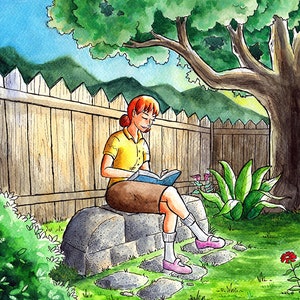 Stardew Valley Penny artist print
