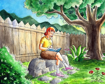 Stardew Valley Penny artist print