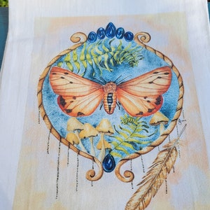 Watercolor tea towels