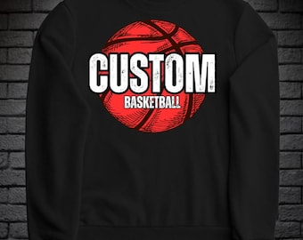 Baloncesto personalizado PNG desgastado, ropa de espíritu, día del juego, mascota, descarga digital