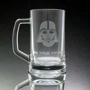 Star Wars Dad 16oz Travel Mug, Design: FD5 - Everything Etched