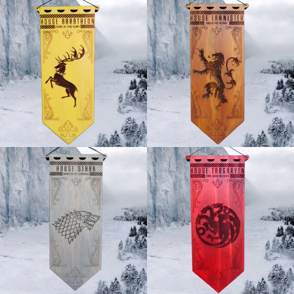 Game Thrones Banner - Etsy