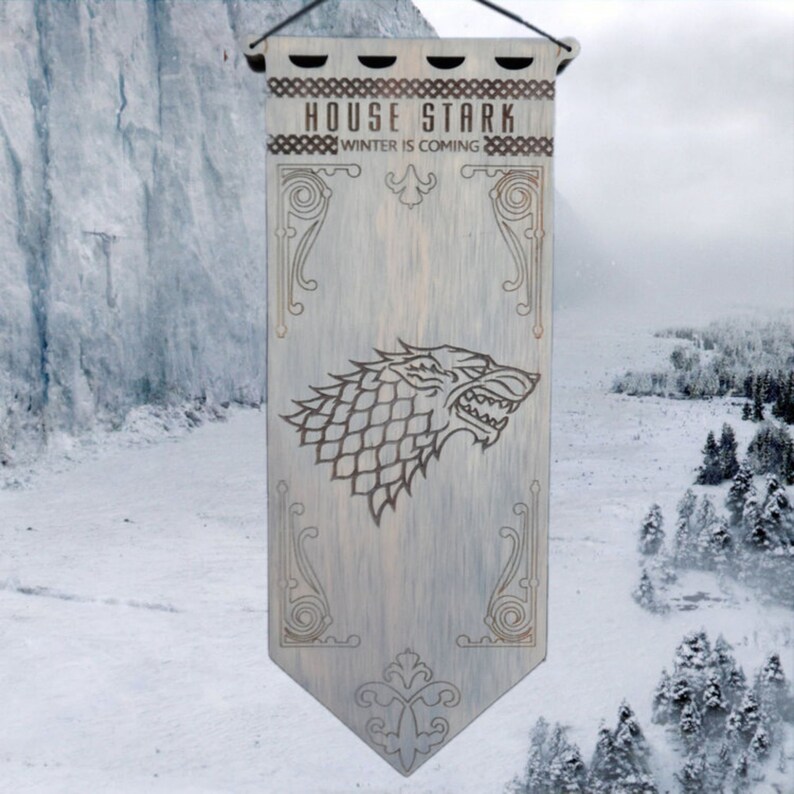 Game of Thrones Banner Hanging Wall Art - Etsy Ireland
