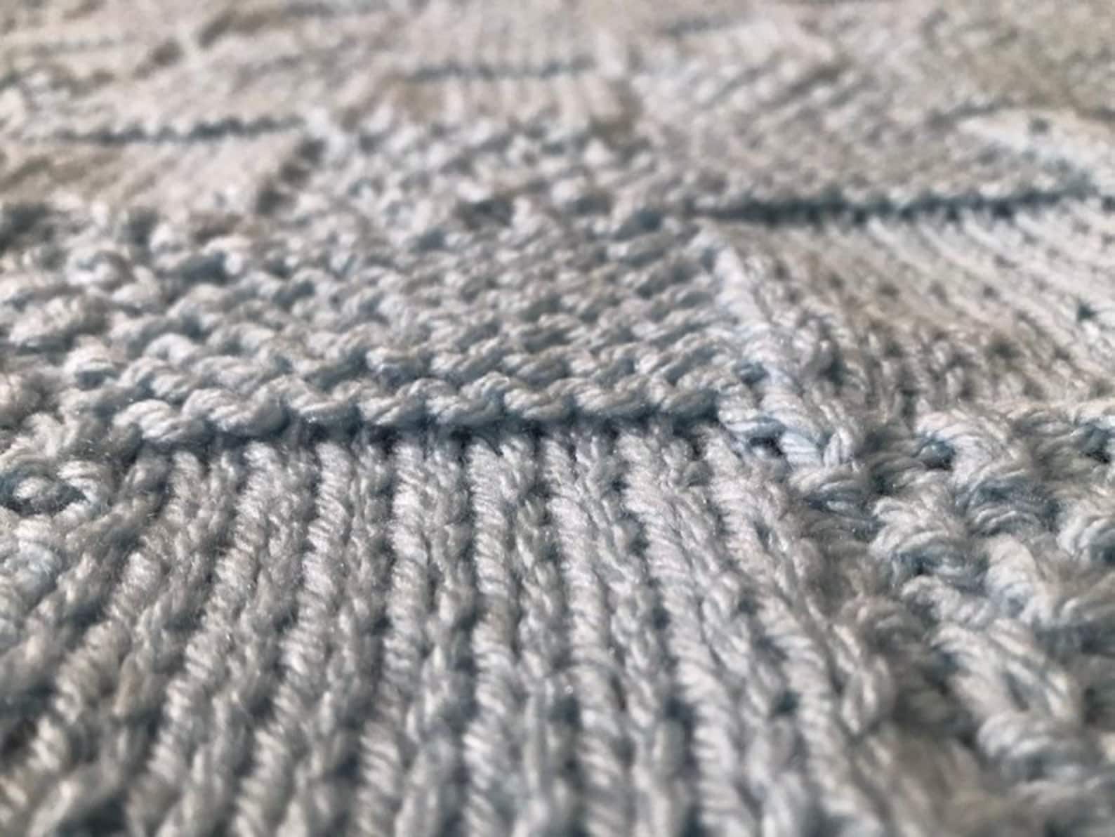 Swaddling Squares Knit Baby Blanket Pattern PDF Download Etsy