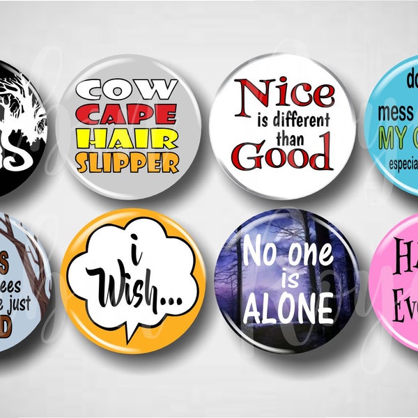 Into The Woods Musical / Pins, Buttons / Broadway Musical Theatre / Musicals / Broadway Gifts /